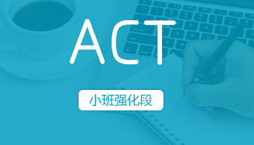 ACT浸泡式小班强化段